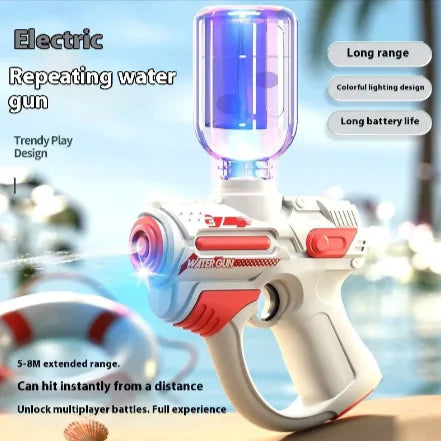 🚀 Viral Electric Repeating Water Gun – Long Range Rechargeable Blaster