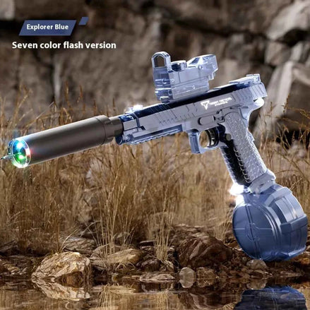 Electric Light-Up Water Gun – LED Rechargeable Battle Blaster