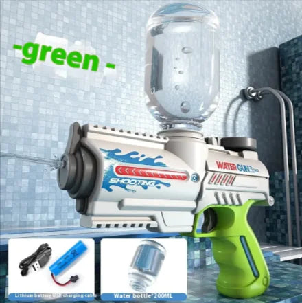 🚀 Viral Electric Repeating Water Gun – Long Range Rechargeable Blaster