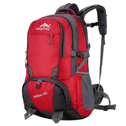 Outdoor Waterproof Backpack – Wear-Resistant Nylon, 15″ Laptop Compartment