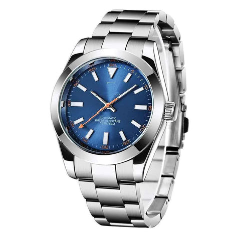 Men’s Automatic Mechanical Watch – Stainless Steel, Waterproof, Self-Winding