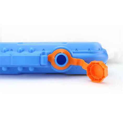 Water Gun Blaster – 4 Nozzles, High-Pressure Water Soaker, Large Capacity for Pool & Beach Fun
