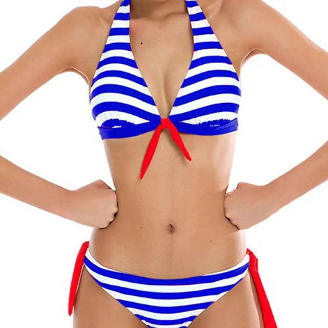 Sexy Two-Piece Bikini Set – Push-Up Swimwear for Beach, Pool & Vacations