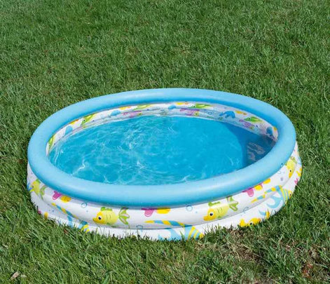 Inflatable Round Swimming Pool for Infants – Durable Baby Pool for Outdoor Summer Fun (Model 51009)