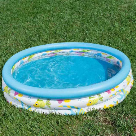 Inflatable Round Swimming Pool for Infants – Durable Baby Pool for Outdoor Summer Fun (Model 51009)