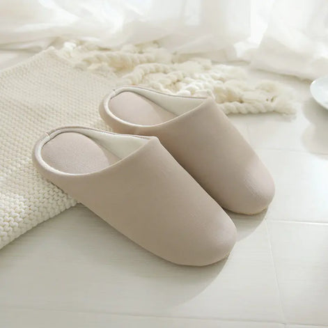 Indoor Cotton-Linen Home Slippers – Anti-Slip, Breathable, Soft Comfort Shoes for All Seasons