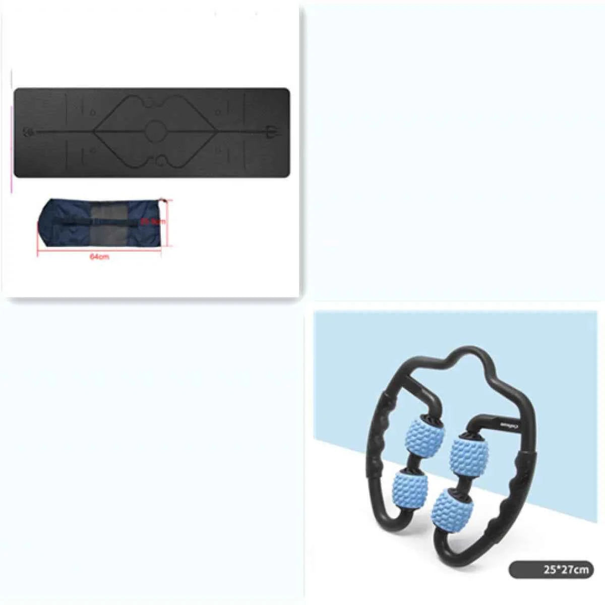 Non-Slip Fitness Yoga Mat – Cushioned, Durable & Lightweight for All Workouts