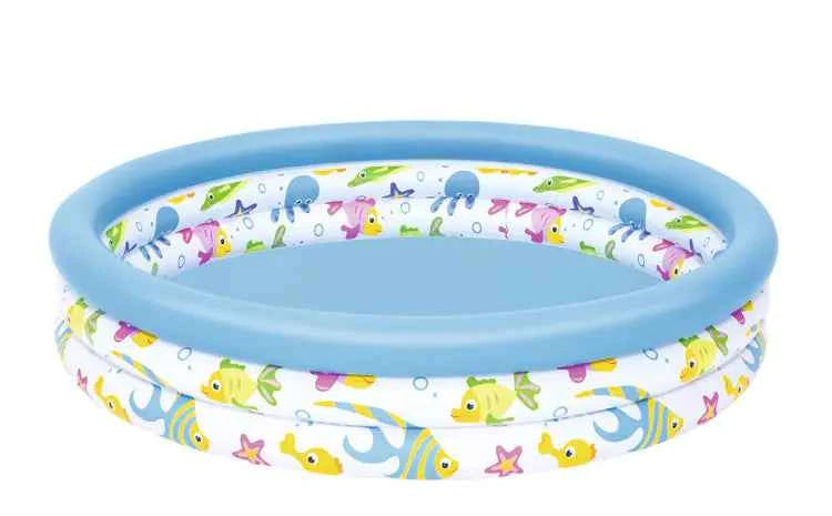 Inflatable Round Swimming Pool for Infants – Durable Baby Pool for Outdoor Summer Fun (Model 51009)