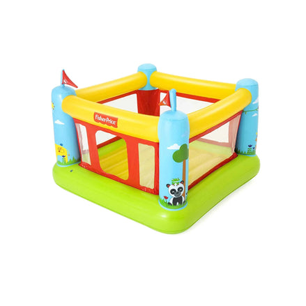 Fisher-Price Bouncetastic Inflatable Bouncer – Indoor & Outdoor Kids Jump House | Safe Playhouse for Toddlers & Children