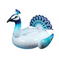 Inflatable Peacock Pool Float – Giant Ride-On Lounge Raft for Adults & Kids (Eco-Friendly PVC, 175x175x140cm)