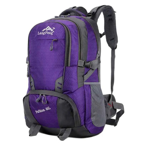 Outdoor Waterproof Backpack – Wear-Resistant Nylon, 15″ Laptop Compartment