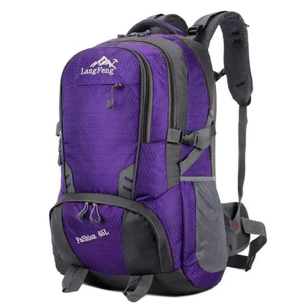 Outdoor Waterproof Backpack – Wear-Resistant Nylon, 15″ Laptop Compartment