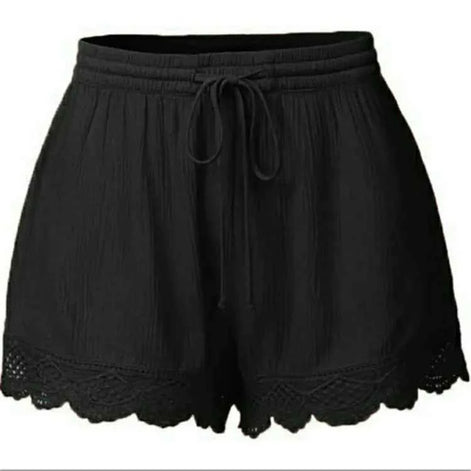 Plus Size Summer Women’s Casual Beach Shorts – Lightweight & Stylish