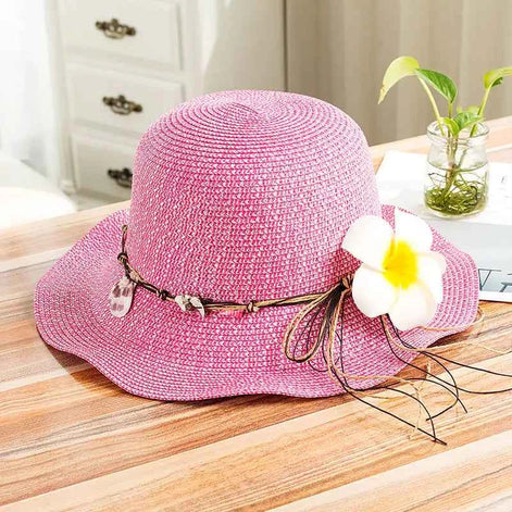 Versatile Summer Straw Hat for Women & Girls | Beach UV Protection Sun Hat