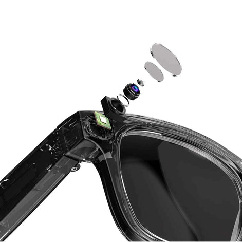 AI Tech Smart Glasses - HD Video Recording & Touch Controls