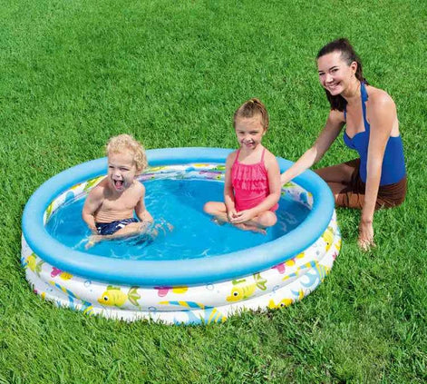 Inflatable Round Swimming Pool for Infants – Durable Baby Pool for Outdoor Summer Fun (Model 51009)