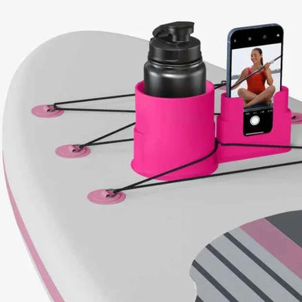 Water Sports Accessory Bracket – Phone & Drink Holder for Paddleboard, Kayak, Canoe & Surfboard