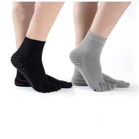 Yoga Socks with Five Toe Design – Non-Slip, Breathable & Comfortable
