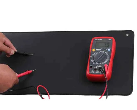Conductive Leather Yoga Mat – Eco-Friendly Grounding Mat with Non-Slip Surface