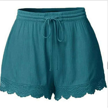Plus Size Summer Women’s Casual Beach Shorts – Lightweight & Stylish
