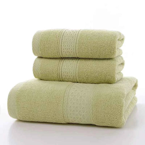 Milan Cotton Towel Set – Thick & Absorbent Bath Towels Combo