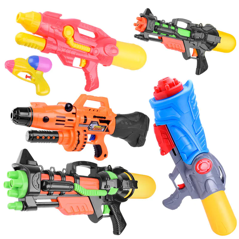 High-Pressure Beach Water Gun – 300ML Long-Range Soaker Toy