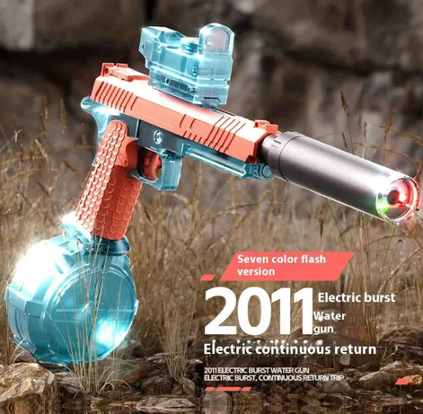 Electric Light-Up Water Gun – LED Rechargeable Battle Blaster