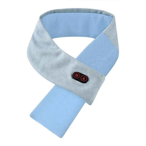 Heated Scarf for Neck Pain Relief | Unisex Electric Warming Scarf with Heat Therapy & Massage