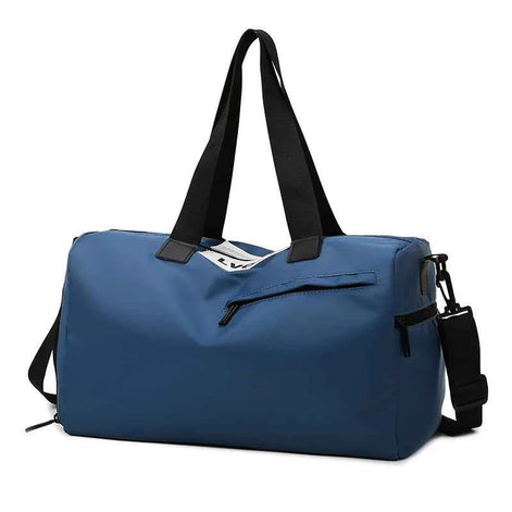 Waterproof Sports Gym Bag – Large Capacity Travel Duffel with Wet Pocket & Shoe Compartment
