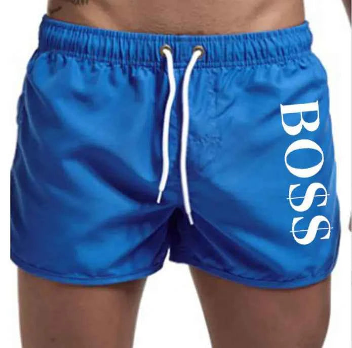 Men’s Multi-Color Beach Shorts – Stylish Polyester Swimwear