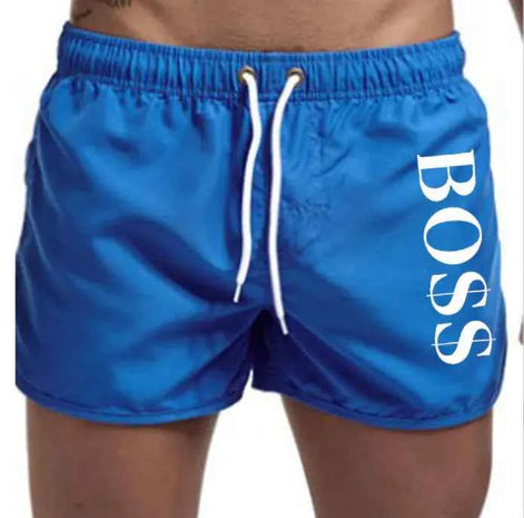 Men’s Multi-Color Beach Shorts – Stylish Polyester Swimwear