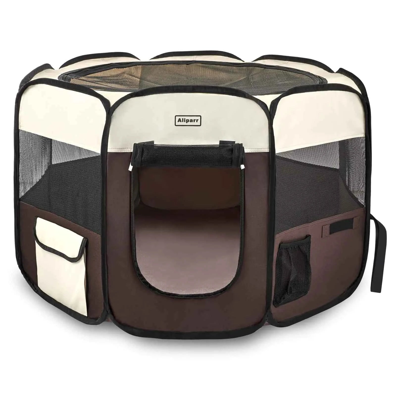 Aliparr Portable Pet Playpen - Foldable & Easy to Carry