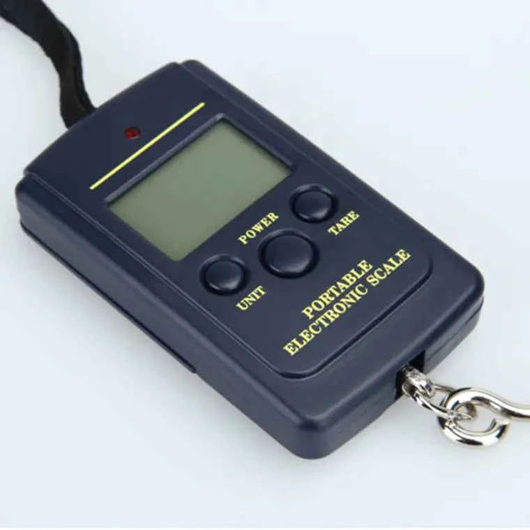 A01 Portable Digital Luggage Scale – 40kg Capacity with Backlight