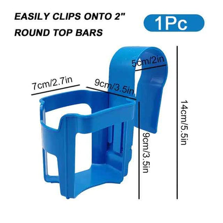Swimming Pool Cup Holders – Multifunctional Plastic Drink Hangers for Poolside Storage