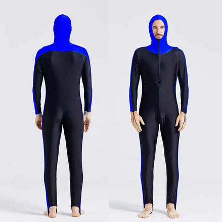 Full-Body Hooded Wetsuit for Men & Women – UV Protection, Quick-Dry Swim & Dive Suit