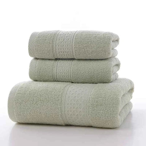 Milan Cotton Towel Set – Thick & Absorbent Bath Towels Combo