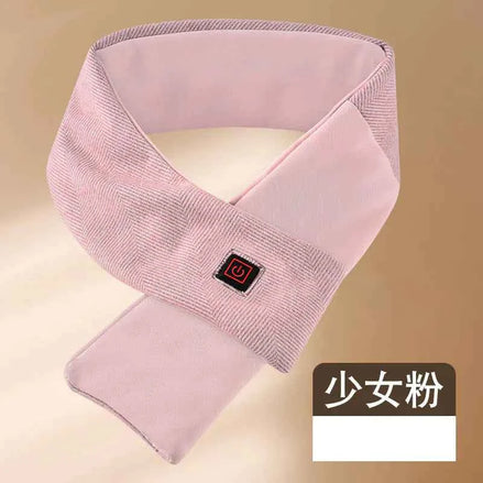 Heated Scarf for Neck Pain Relief | Unisex Electric Warming Scarf with Heat Therapy & Massage
