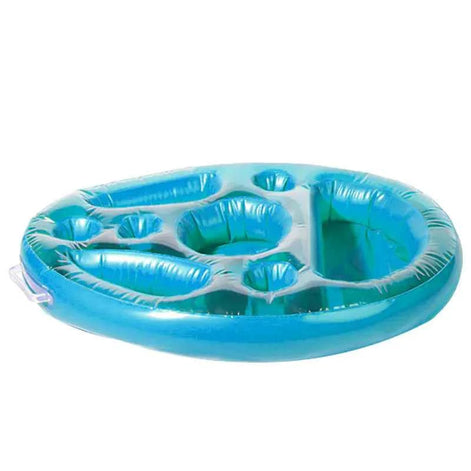 Inflatable Pineapple Pool Drink Holder – Floating Snack & Beverage Tray for Pool Parties & Beach Fun