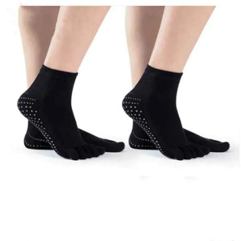 Yoga Socks with Five Toe Design – Non-Slip, Breathable & Comfortable