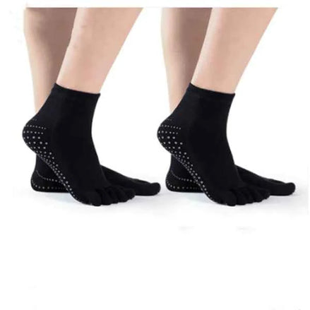 Yoga Socks with Five Toe Design – Non-Slip, Breathable & Comfortable