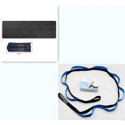 Non-Slip Fitness Yoga Mat – Cushioned, Durable & Lightweight for All Workouts