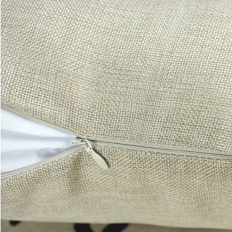 Ocean Theme Cotton Linen Cushion Covers – Coastal Starfish, Shell, Jellyfish, Snail, Octopus & Conch