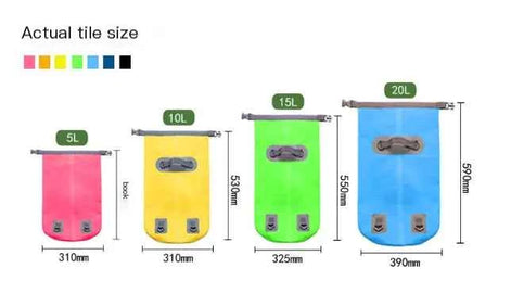 PVC Waterproof Dry Bag – Roll-Top, IPX Waterproof (5L–30L)