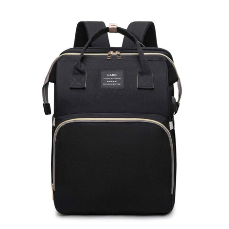 Durable Mommy Travel Backpack – Stylish, Large-Capacity Diaper Bag with Ergonomic Design for Moms