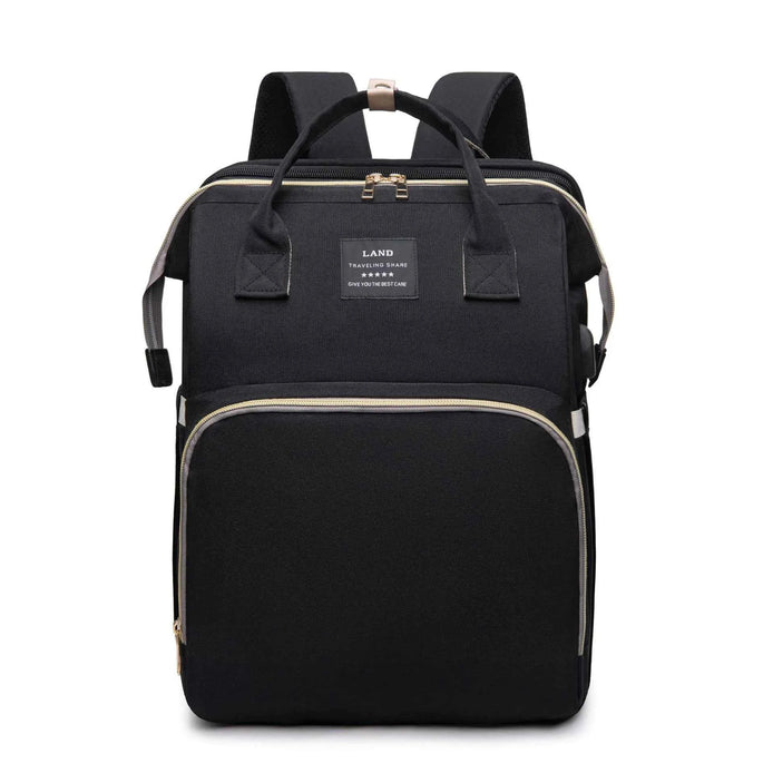 Durable Mommy Travel Backpack – Stylish, Large-Capacity Diaper Bag with Ergonomic Design for Moms
