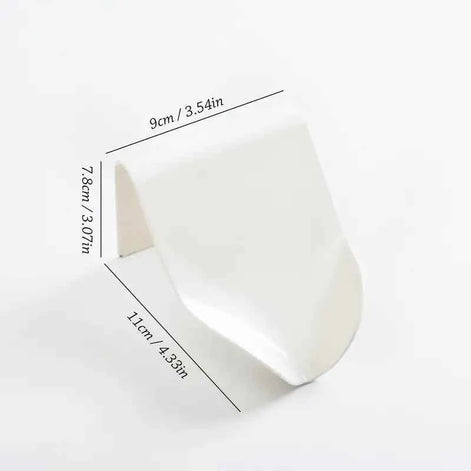 Multifunctional Soap Box Hanger Organizer – Wall-Mounted Bathroom Accessory