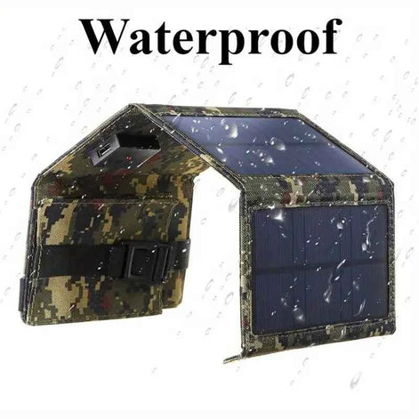 20W Solar Folding Bag USB Charger – Portable Foldable Solar Panel for Camping, Hiking & Outdoor Adventures