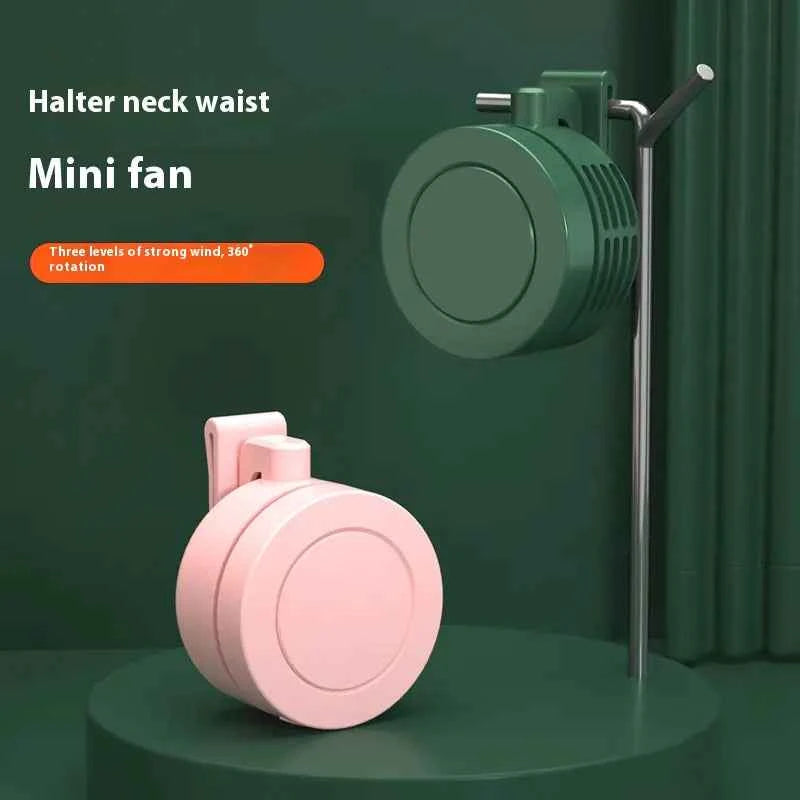 Mini USB Portable Fan – Compact, Quiet, Rechargeable with 3-Speed Settings