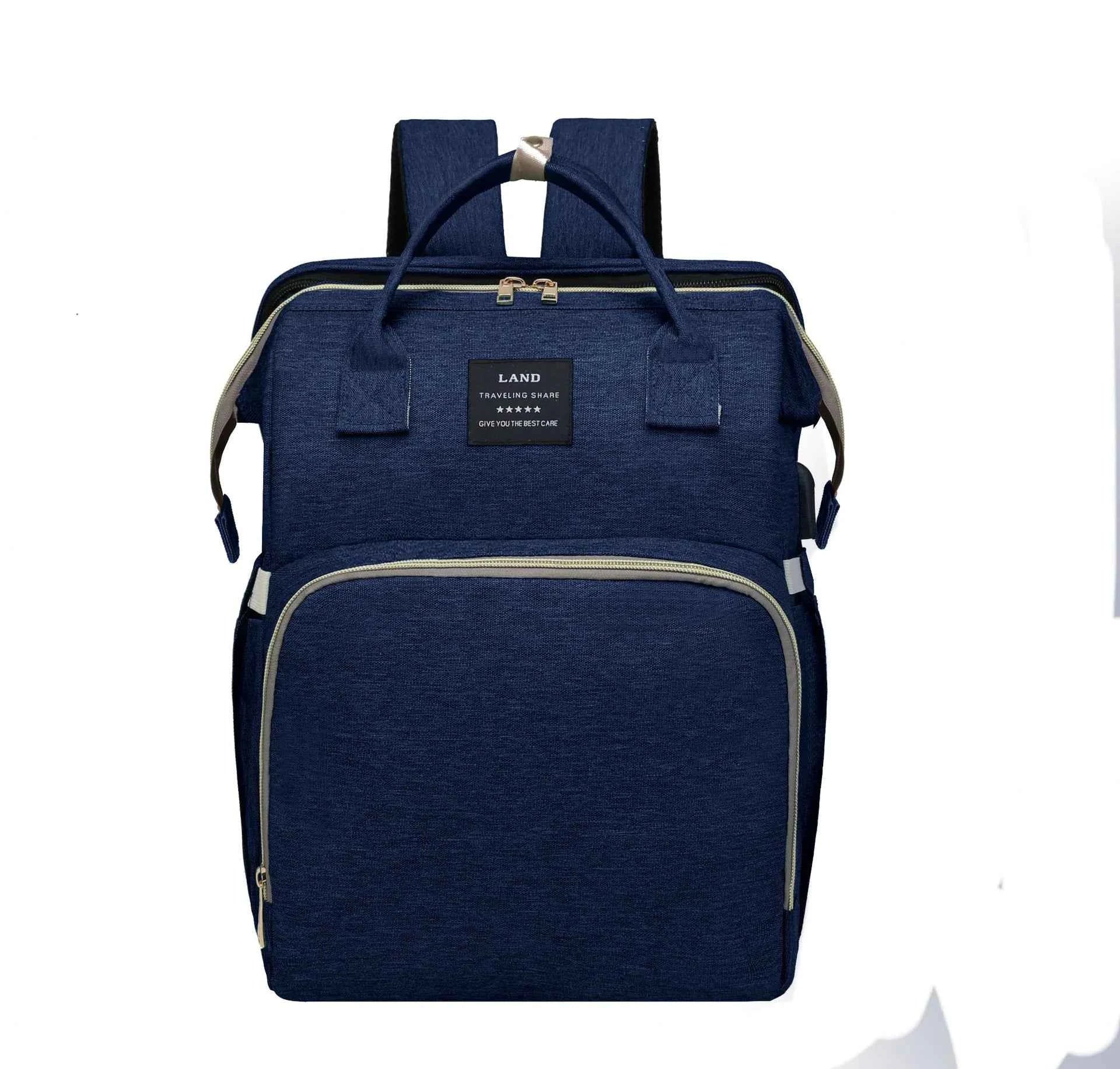 Durable Mommy Travel Backpack – Stylish, Large-Capacity Diaper Bag with Ergonomic Design for Moms