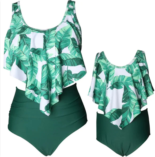 Mommy & Me Matching Bikini Set – Family Swimwear Collection